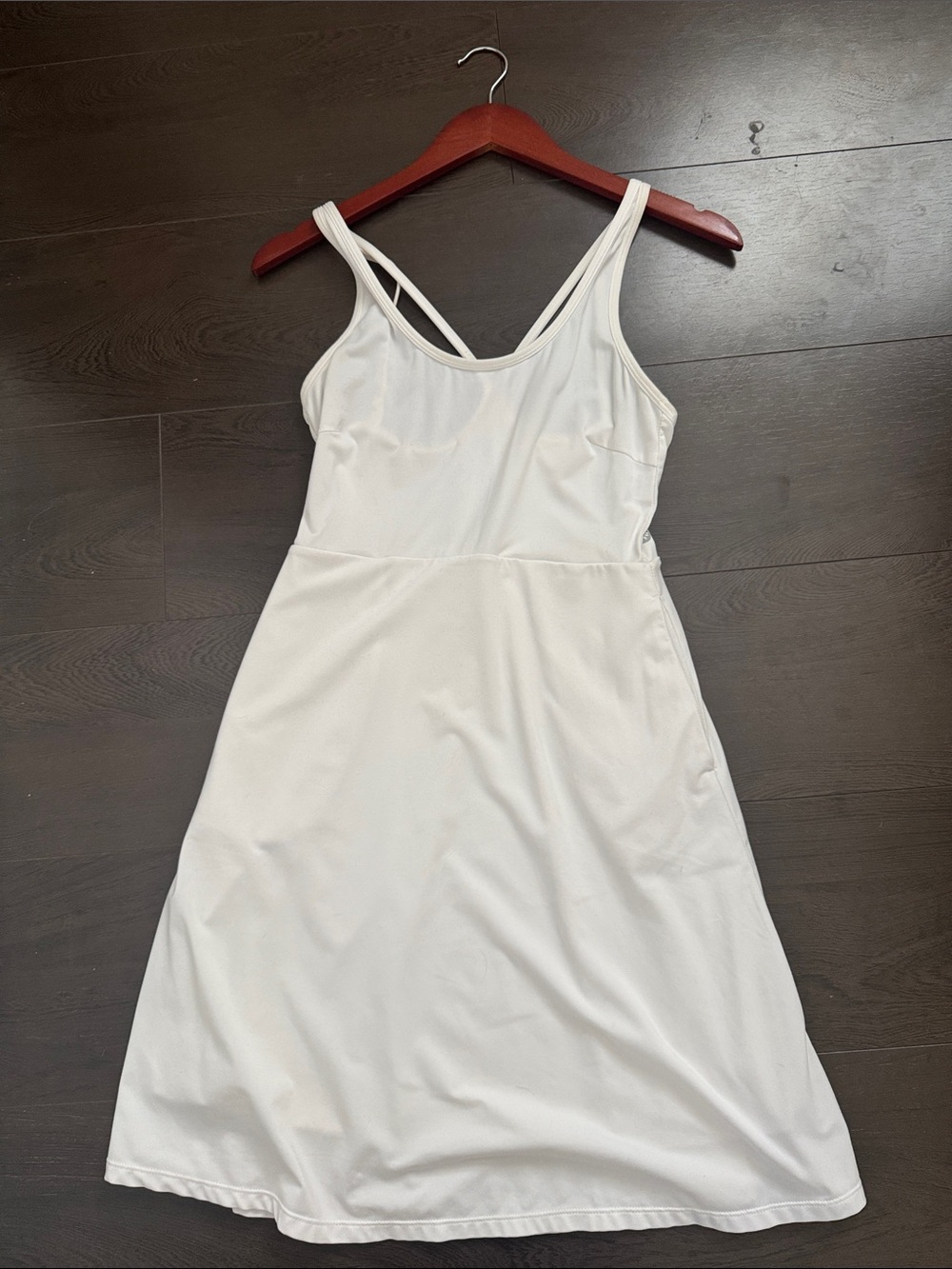 Senita Athletics White Strappy Dress